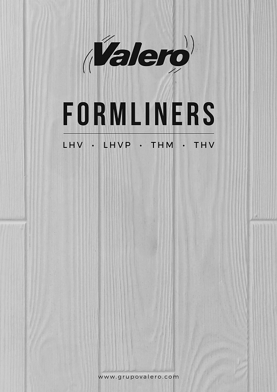 Catálogo de Formliners Valero